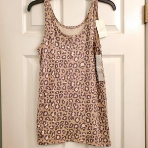 Animal Print Tank Top